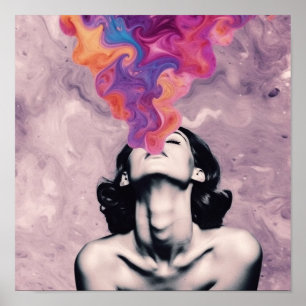 Affiche Souffle de Couleur
