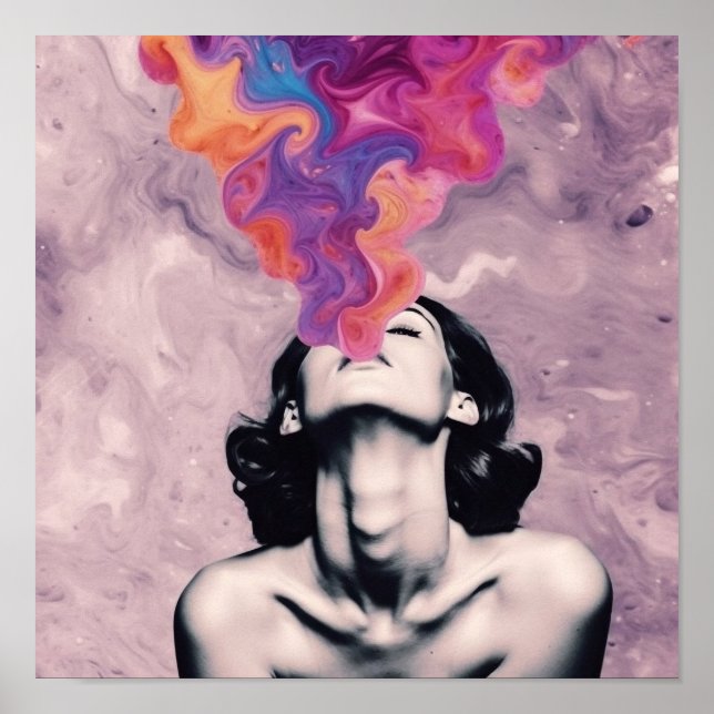 Affiche Souffle de Couleur (Devant)