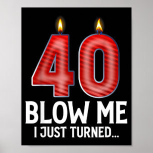 Affiche Souffle-moi, j'ai 40 ans, drôle d'anniversaire 40