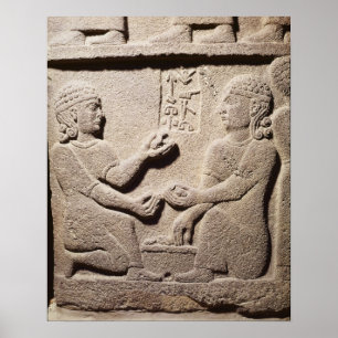 Affiche Soulagement dépeignant le fils du Roi Araras