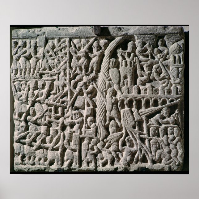 Affiche Soulagement du siège de Carcassonne (Devant)