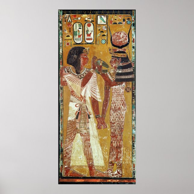 Affiche Soulagement représentant la déesse Hathor placer (Devant)