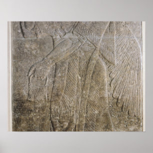 Affiche Soulagement représentant un génie ailé