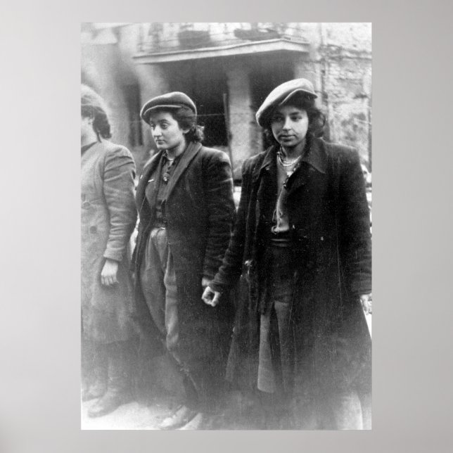 Affiche Soulèvement du ghetto de Varsovie (Devant)