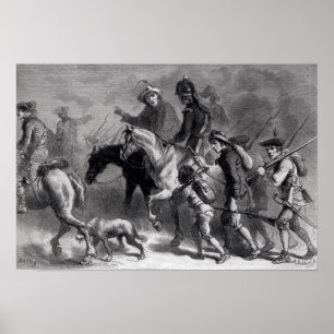 Affiche Soulèvement du yeomanry de la Nouvelle Angleterre