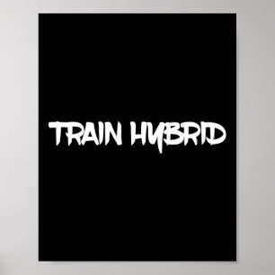 Affiche Soulever Lourd Courir Loin Sport Hybride Fitness C