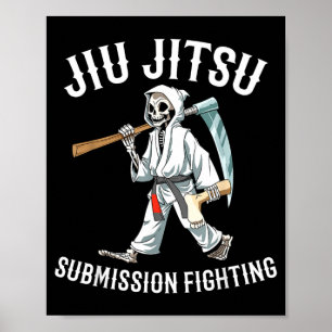 Affiche Soumission Combat Reaper Leg Locks- Brésilien