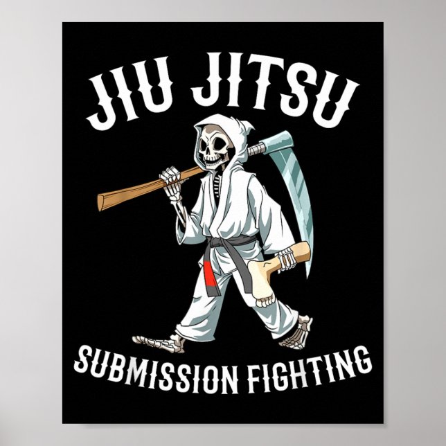 Affiche Soumission Combat Reaper Leg Locks- Brésilien (Devant)