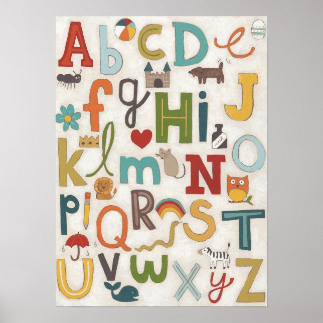 Affiche Soupe Alphabet (Devant)