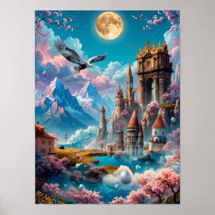 Affiche Sources Éternelles du Château du Royaume des Rêves