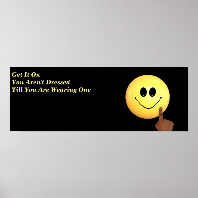 Affiche Sourire (Devant)