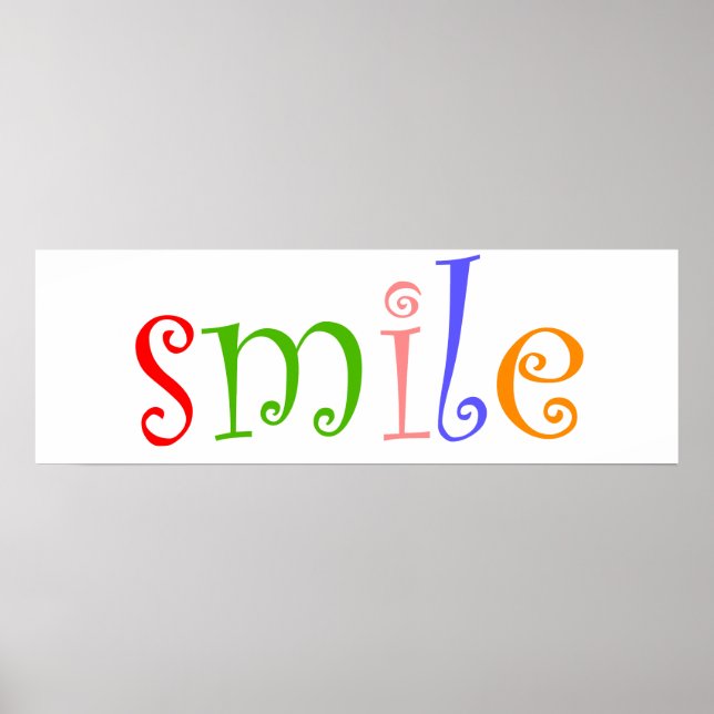 Affiche Sourire (Devant)