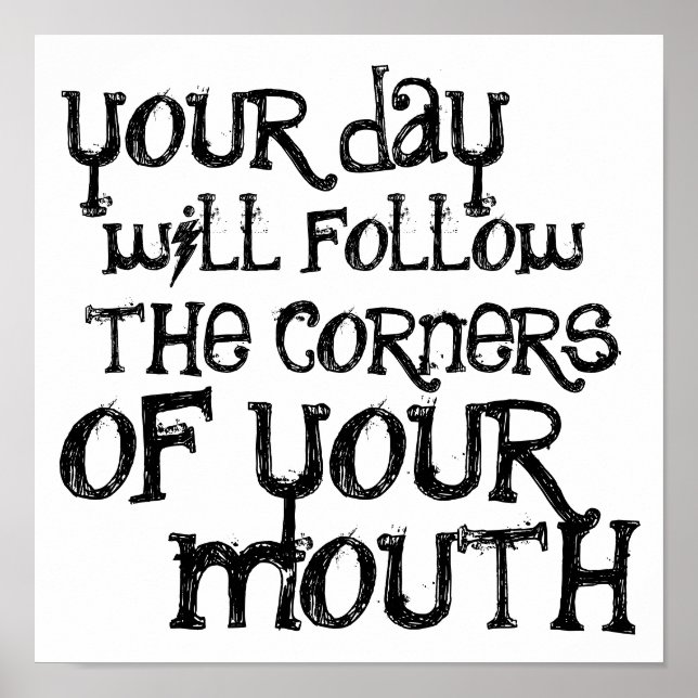 affiche - sourire (Devant)