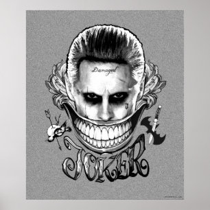 Affiche Sourire de joker du peloton   de suicide
