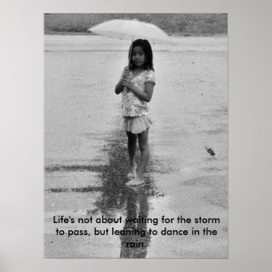 Affiche Sourire sous la pluie