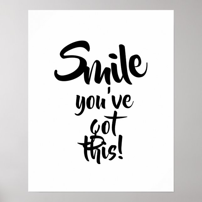 Affiche sourire vous avez cela (Devant)