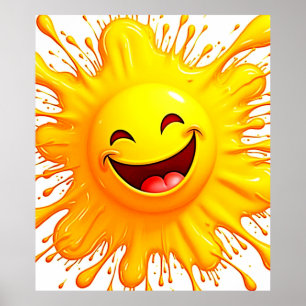 Affiche Sourires de Soleil : Explosion de Joie