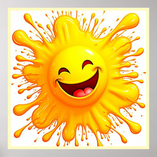 Affiche Sourires de Soleil : Explosion de Joie