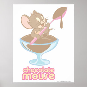 Affiche Souris au chocolat Jerry