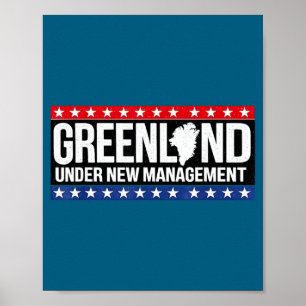 Affiche Sous la gestion politique des mémoires de Groenlan