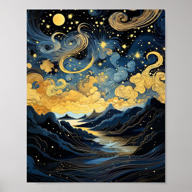 Affiche Sous la Voie lactée 🌌 (Devant)