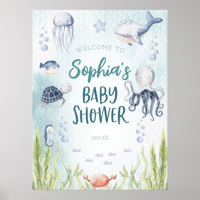 Affiche Sous l'affiche de l'Affiche de bienvenue du Baby s (Devant)