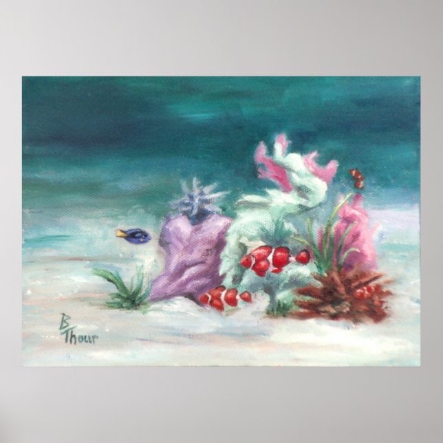 Affiche Sous l'affiche marine (Devant)