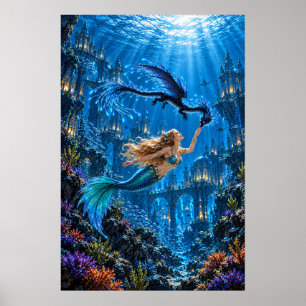 Affiche Sous le bleu