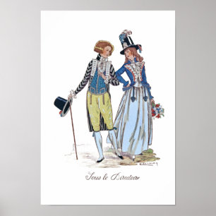 Affiche Sous le Directoire