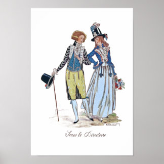 Affiche Sous le Directoire