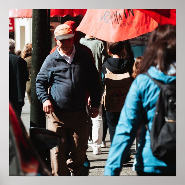 Affiche Sous le Rouge (Devant)