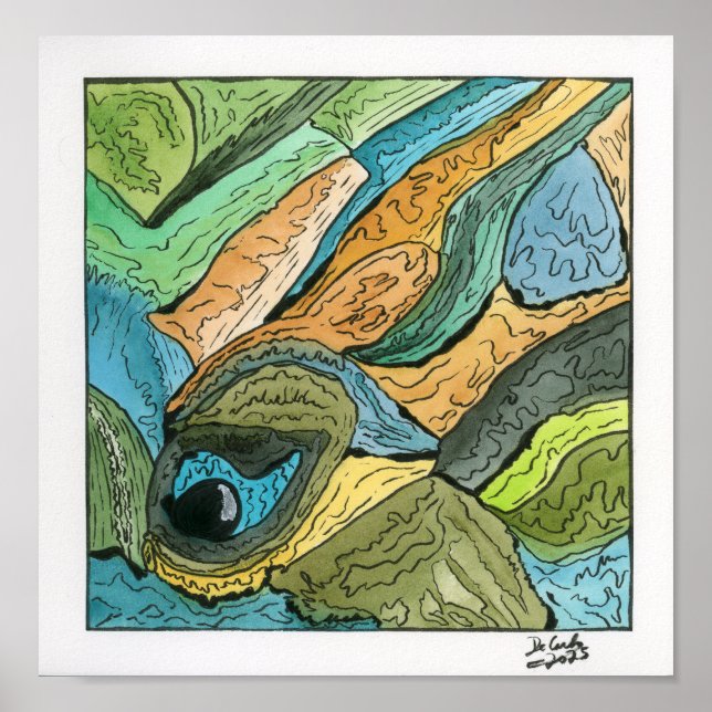 Affiche Sous l'eau (Devant)