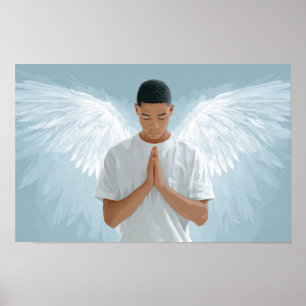 Affiche Sous les ailes de mon ange gardien