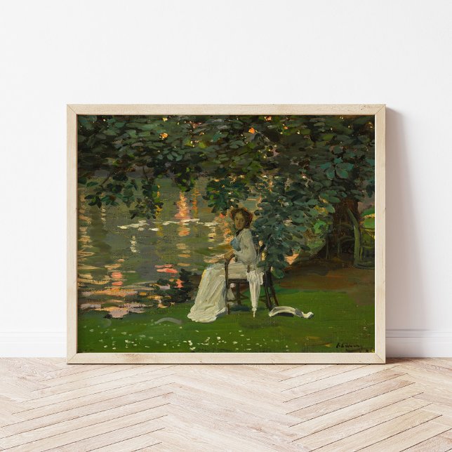 Affiche Sous Les Arbres, Ranelagh | Sir John Lavery (Créateur téléchargé)
