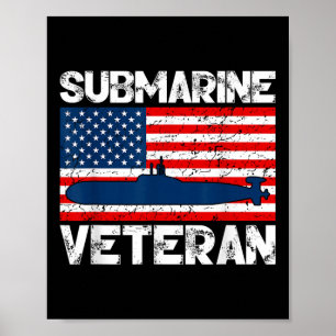 Affiche Sous-marin Soldat sous-marin