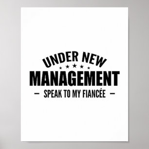 Affiche Sous nouvelle direction Parlez à ma fiancée - Futu