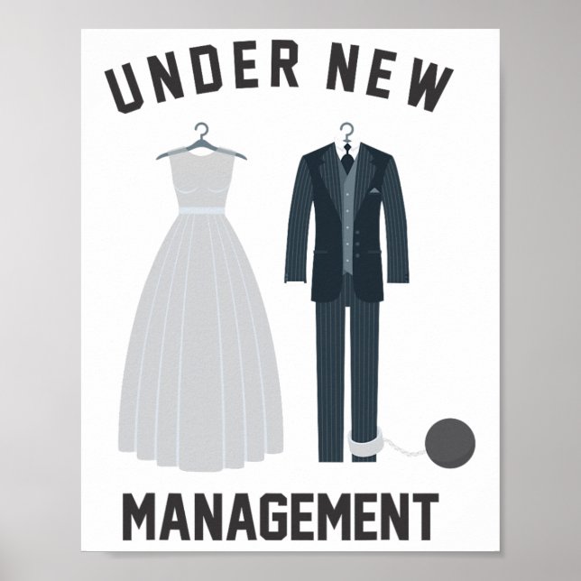 Affiche Sous Nouvelle Direction Pour Le Mariage De La Mari (Devant)