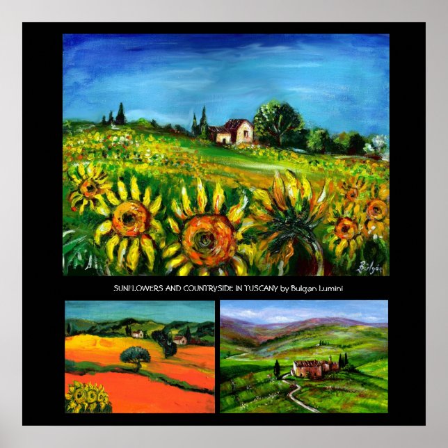 AFFICHE SOUS-SOUFFLEURS ET COUNTYSIDE EN COLLECTION TOSCAN (Devant)