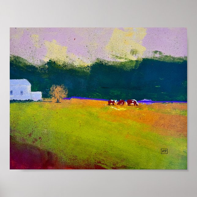 Affiche Sous un ciel champêtre  (Devant)