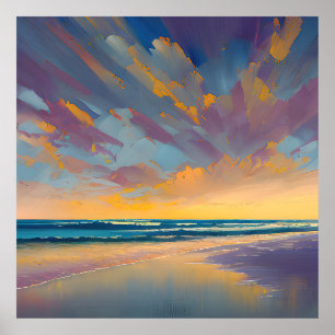 Affiche "Sous un ciel majestueux"