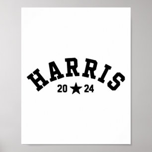 Affiche Soutenez Kamala-harris Vote 2024 Président Im Avec