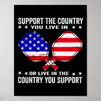 Affiche Soutenez le pays dans lequel vous vivez États-Unis