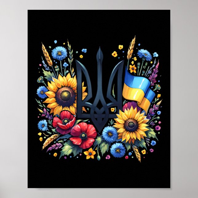 Affiche Soutenez l'Ukraine  (Devant)
