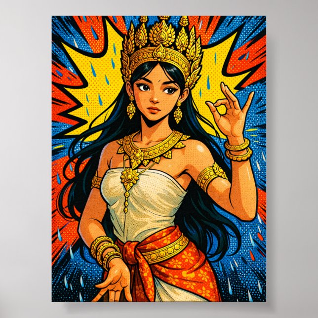 AFFICHE SOUTENEZ-NOUS APSARA (Devant)