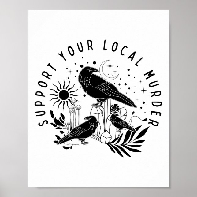 Affiche Soutenez votre meurtre local (Devant)