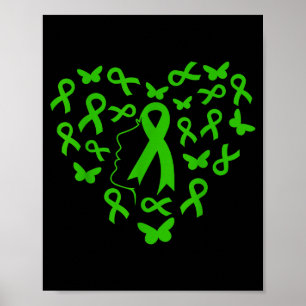 Affiche Soutenir la femme de la maladie mitochondriale Cœu