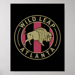 Affiche Soutenir les Five Stripes Atlanta Soccer
