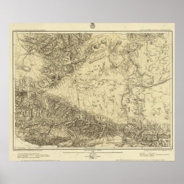 Affiche Southern California (Devant)