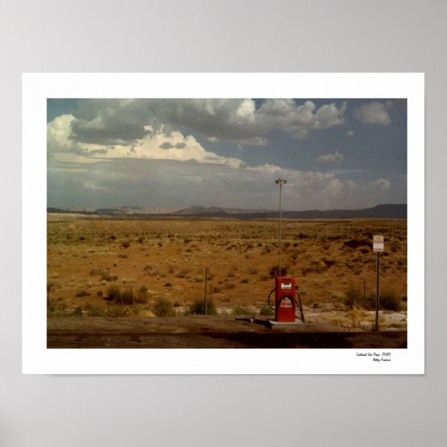 Affiche Southwest Gas Pump 1980 photo (Devant)