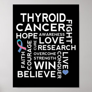 Affiche Soutien à la marche de sensibilisation au cancer